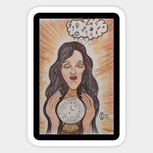 Fortune teller mystery Sticker